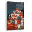  «Pile Of - Foxes» par Doron David, art mural en verre acrylique, 12 po x 16 po
