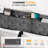 Full/Queen Bed Frame with 4 Storage Drawers and Wing Back Headboard No Spring Box Charging Station-1562900230