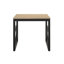 Ensemble de tables basses 2 pièces en gris et noir-69157742
