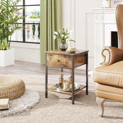 Dimitriya End Table with Storage