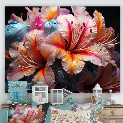 Burst Of Tropical Color Hibiscus IV