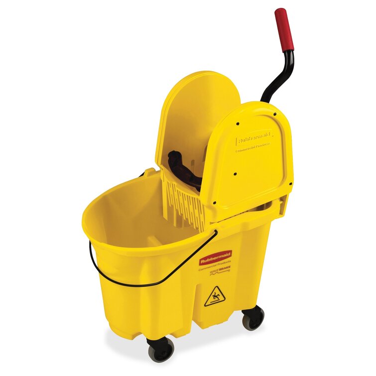 WaveBrake® 35 qt. Red Mop Bucket & Wringer