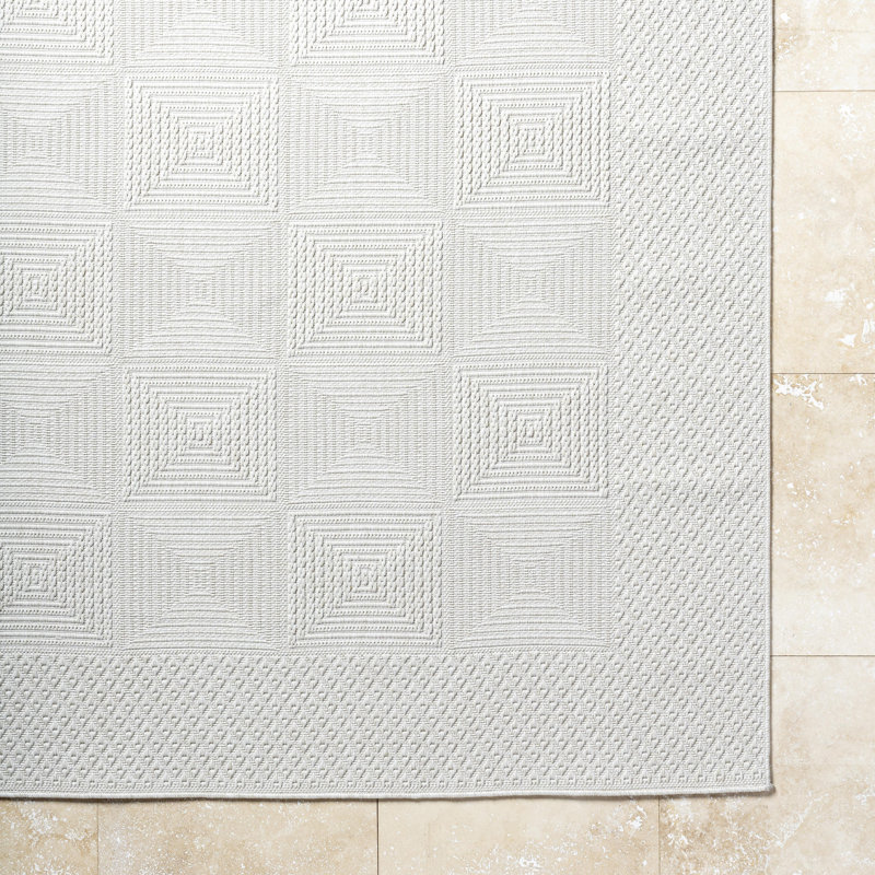 Winn Geometric Rug, Rectangle 5'3" x 7'