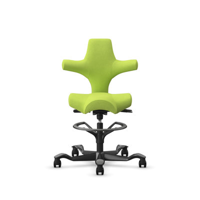 HÅG Capisco Adjustable Sit-to-Stand Height Chair with Footring