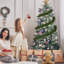Guirlande de 50 pieds vert avec guirlande de pin artificiel de Noël, guirlande de tiges de Noël décoratives non éclairées 12 pouces x 2 pouces pour les fêtes