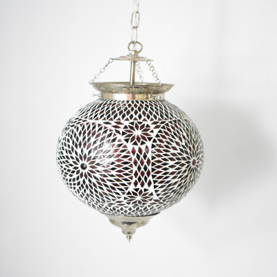 Cerny 1 - Light Chrome Pendant