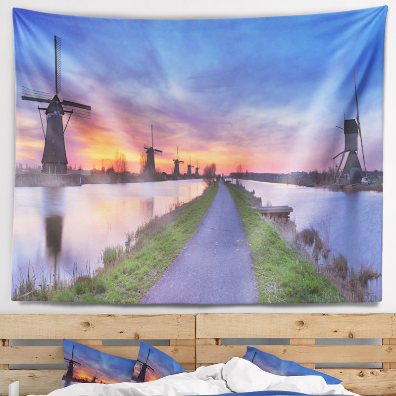 Polyester Tapestry, 78" H x 92" W