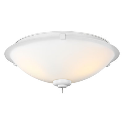 3 - Light Bowl Ceiling Fan Light Kit