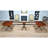 Cearley Mahogany Solid Wood Dining Table