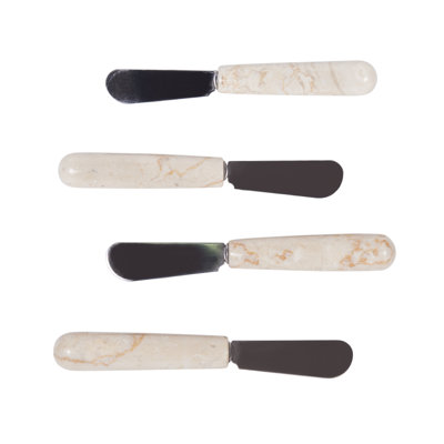 Olena 4 Piece Marble Spreader Set