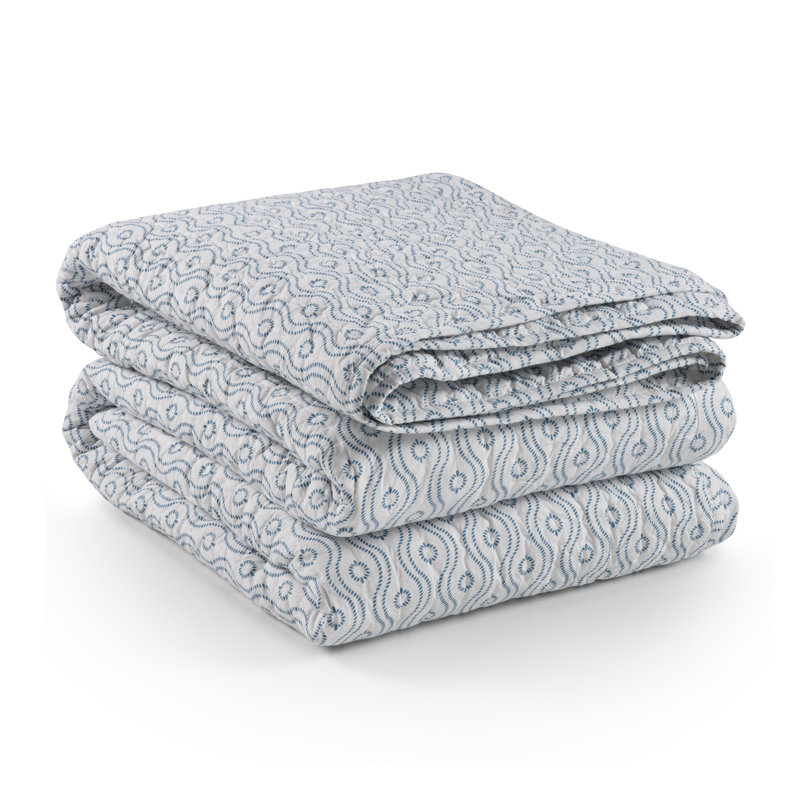 Amelia Blue Quilt, Full/Queen Quilt
