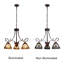 CHLOE Lighting LIAISON Mini-lustre 3 lumières au fini bronze antique de style victorien de 25 po de large