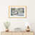 Toile avec cadre en bois beige n'est pas disponible