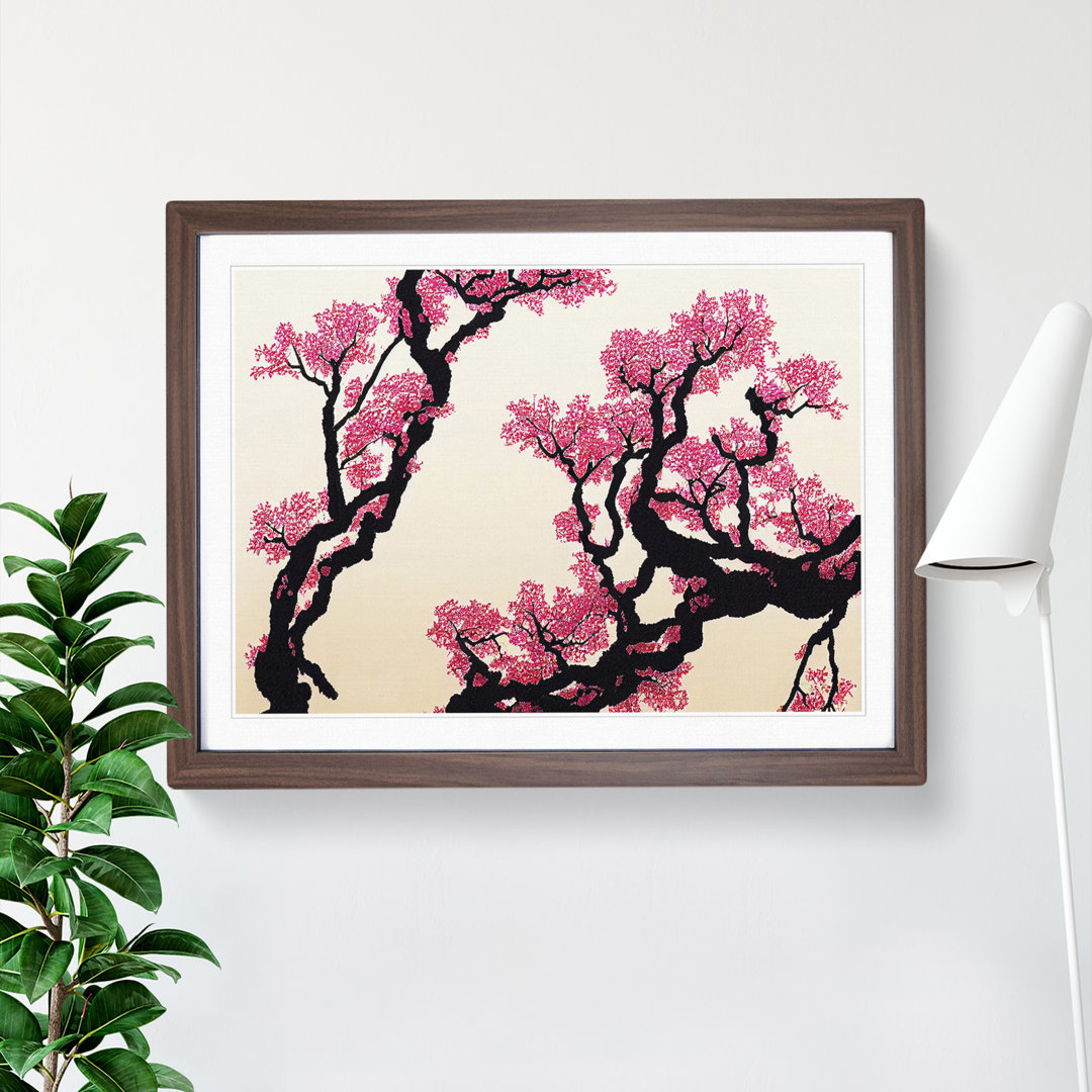 Mesmerising Cherry Blossom Tree Flowers - Single Picture Frame Painting