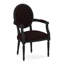 Chaise avec accoudoirs en tissu Dauphin-71069653-71069645
