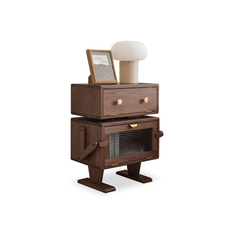Modern Solid Wood End Table