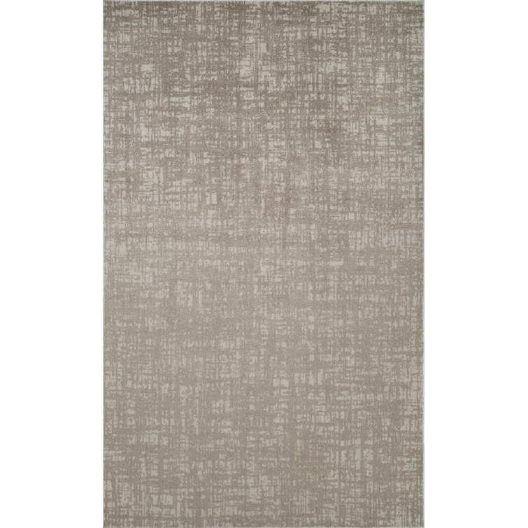 Machine Washable Frances Beige/Brown Rug