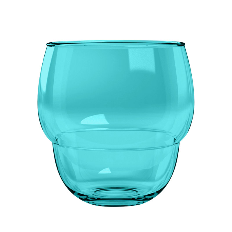Darlow STACKING BUBBLE TUMBLER, 415 ml, Teal