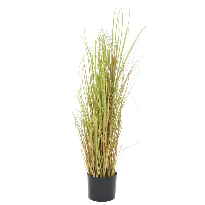 Faux Foliage Grass in Planter, 95cm H x 15cm W x 15cm D