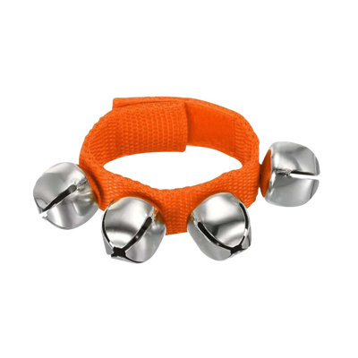 Wrist bell Wrist Bells Jingle Bells Ankle Bells Wrist Bells Bracelet Percussion Instruments Musical 4 Bells For Party Christmas