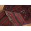 Tapis de couloir unique en laine 7 pi 10 po x 1 pi 10 po rouge