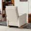 Chaise berçante d'appoint avec dossier haut-1401620816
