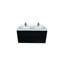 L 48,03 po x P 19,69 po x H 25,59 po, meuble-lavabo mural de couleur noire avec lavabo-1673031761-1673031763