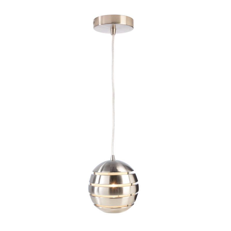 Ankaa 1 - Light Stainless Steel LED Single Pendant, 140cm H x 20cm W x 20cm D