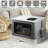 Plastic Litter Box Enclosure with Scoop