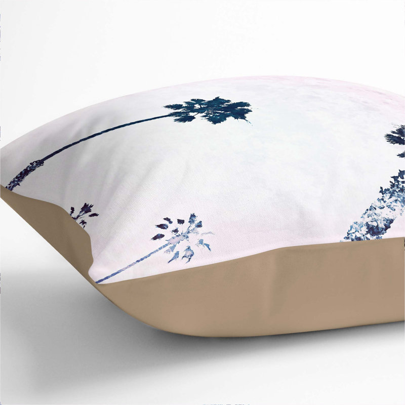 Abstract Square Throw Cushion, Stone, 55cm H x 55cm W x 20cm D