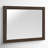 Brooks Wood Flat Mirror