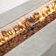 Concrete Large Fire Pit Table-113608758