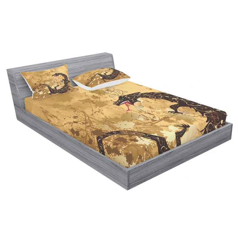 Microfiber Sheet Set, Full Sheet Set with Fitted Sheet