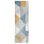 Griffin Geometric Handmade Tufted Wool Blue/Gray/Yellow Area Rug-37872395