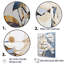 «Elegant White and Blue Magnolias Bloom II», reproduction sur toile-908651170-1000317862