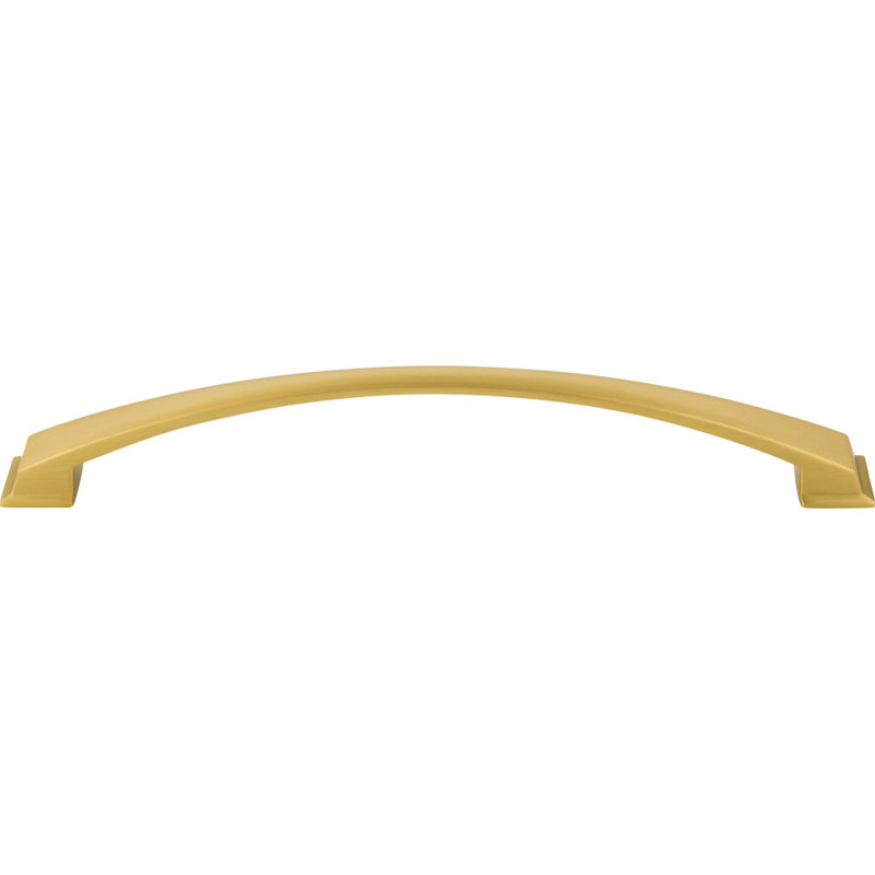 Roman Arch Pull, 5", Brushed Gold