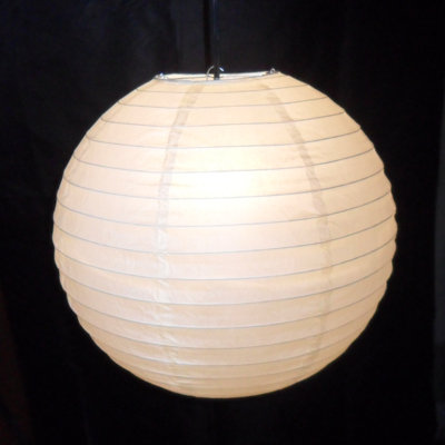 30cm H Paper Round Pendant Shade ( Clip On )