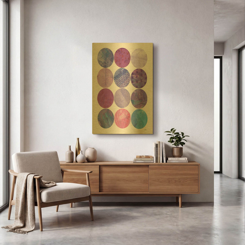 " Kitchen Garden Dots 2 " by Melissa Averinos Print, 24"x36"