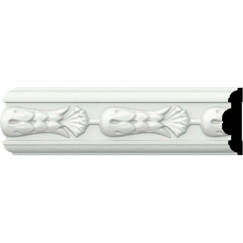 Rail de chaise Crendon (H 2 3/4 po x P 7/8 po x L 94 1/2 po)