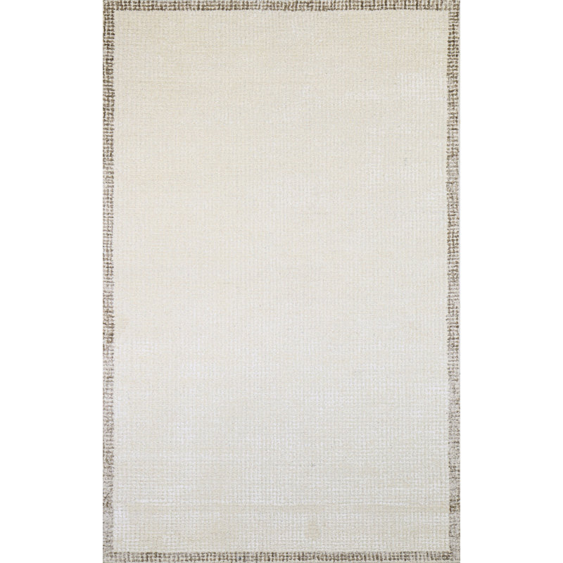 Anzio Area Rug in Khaki/Beige, Rectangle 7'9" x 9'9"