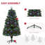 48' H Lighted Artificial Pine Christmas Tree