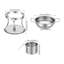 Mini réchaud à casseroles en acier inoxydable 4 pièces Shabu Shabu