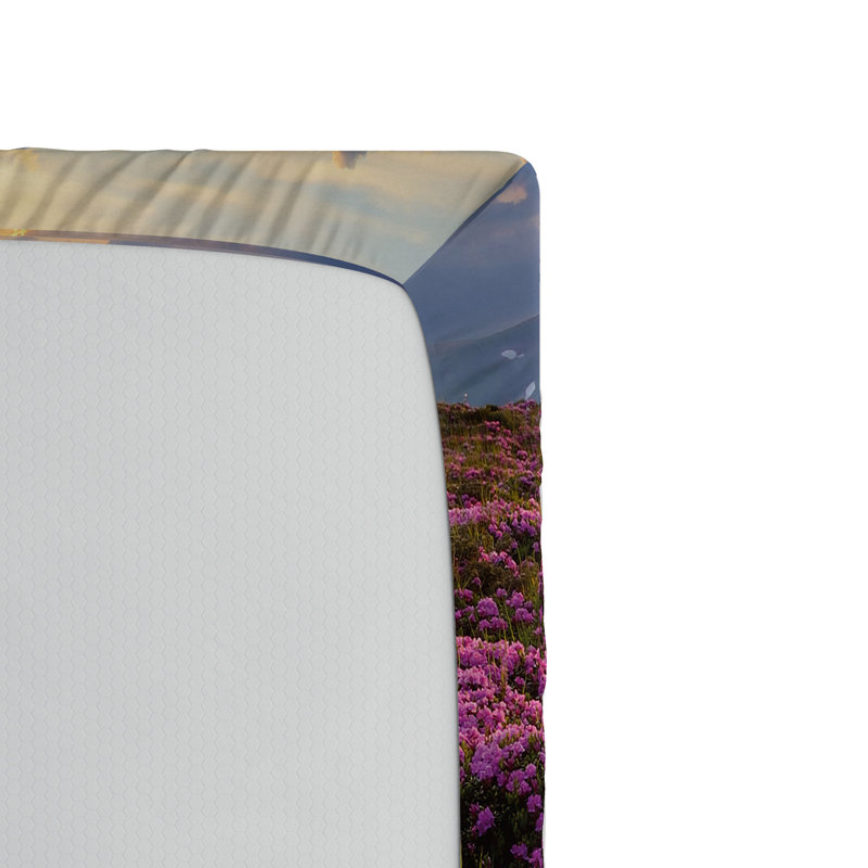 Drap ajusté nature, Drap-housse de taille simple