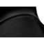 Chaise de bureau à hauteur ajustable - Design ergonomique, aspect cuir noir, base 5 pour enfants ergonomique, revêtement, pivotant sur 360 °