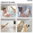 LED Bluetooth Music Thermostatic Rain Shower System with Dual Shower Heads and Handheld Sprayer-95462209