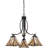 Lalaine 3 - Light Steel Dimmable Chandelier