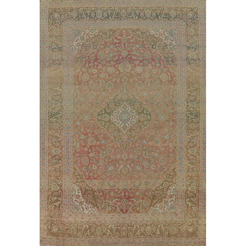 Tapis traditionnel patiné 9 x 13