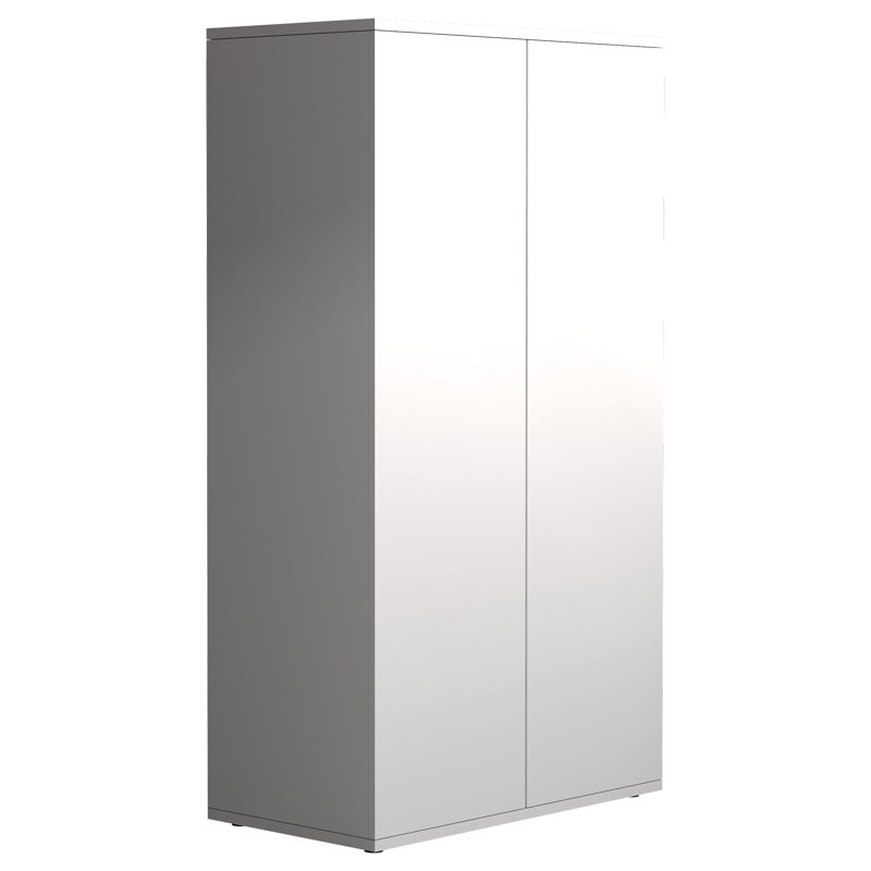 Amirbek Rectangle Accent Cabinet, White
