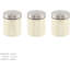 Dainty Metal Jar - Set of 3-65025457