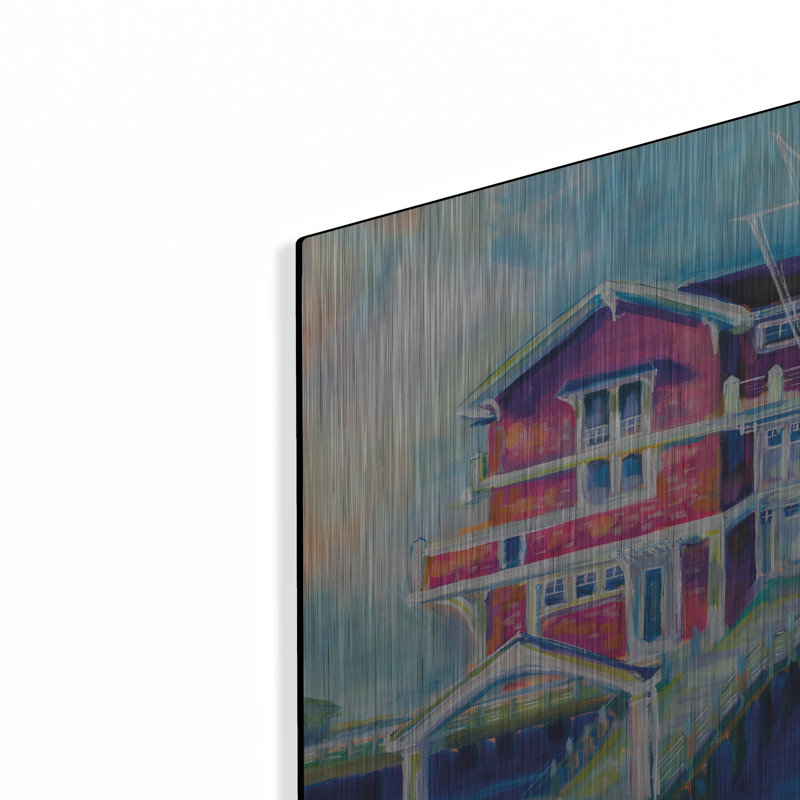 «Watch Hill Yacht Club» par Jeanette Vertentes, H 16 po x l 24 po